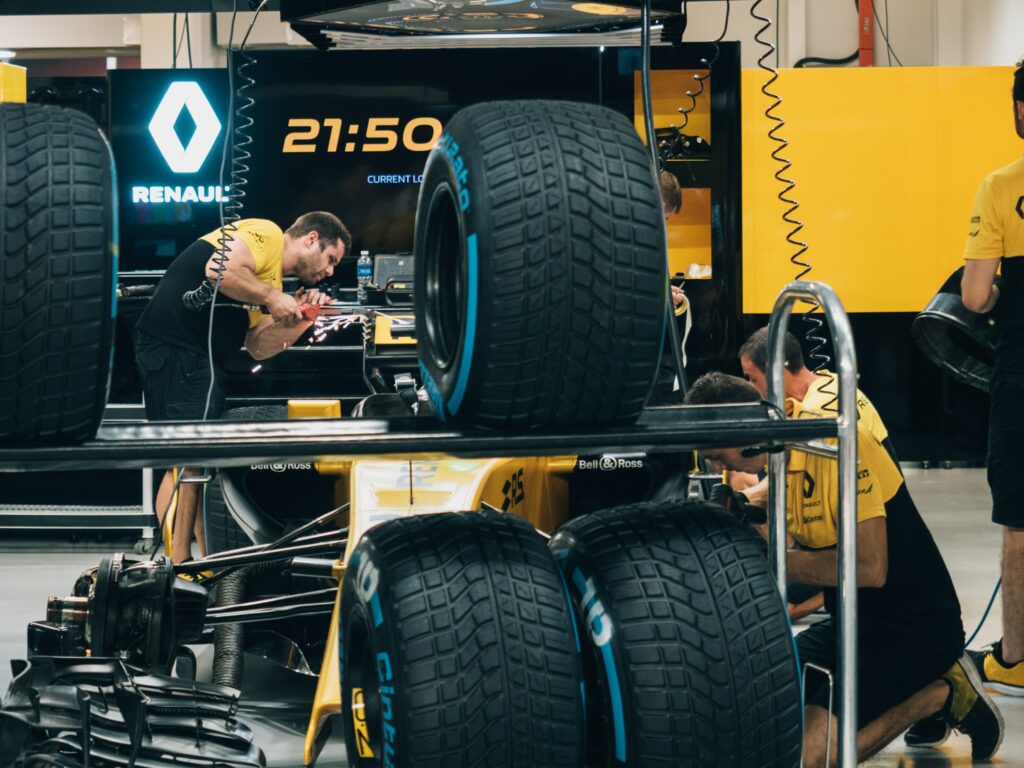 Renault Pit Garage at Singapore