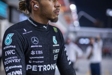 Lewis Hamilton at the Qatar Grand Prix